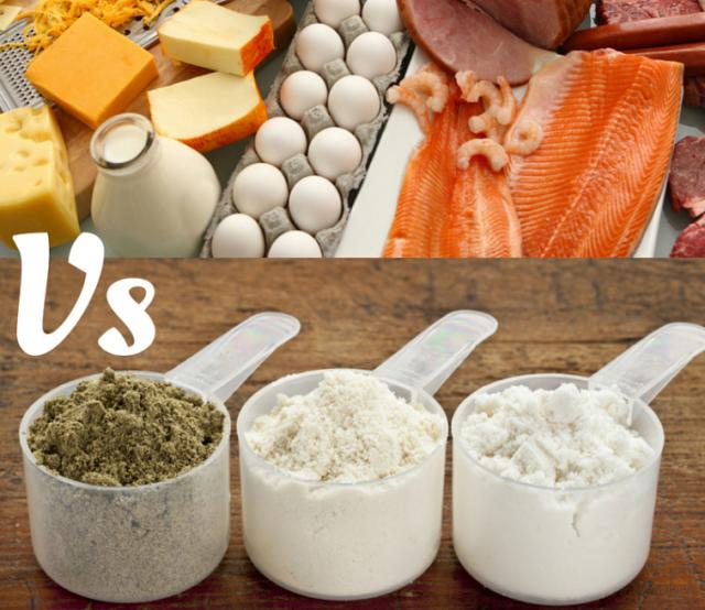 Poză Suplimente vs Alimente