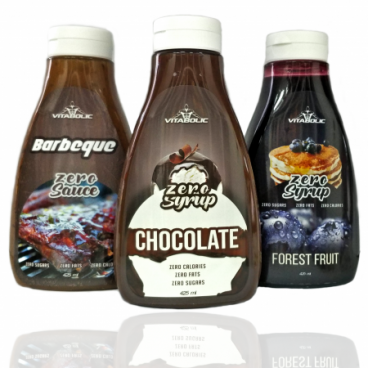 Imagine produs ZERO Syrup Forest Fruit + Chocolate + BBQ