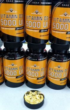 Imagine produs Vitamin D3 5000UI 100 softcaps