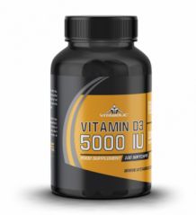 Poză Vitamin D3 5000UI 100 softcaps