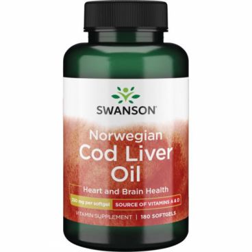 Imagine produs SW Norvegian Cod Liver Oil 350mg