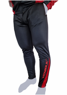 Imagine produs Pantalon Trening Rosu-Negru