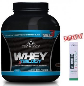 Imagine produs Whey Trilogy Standard 2Kg + Oral Spray Vitamin