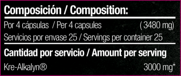 Imagine produs Zoomad Labs Kre-Alkalyn - 100 caps