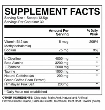 Imagine produs RAW Essential Pre-Workout - 30 servings