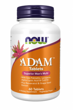 Imagine produs NOW Foods ADAM - 60 tabs