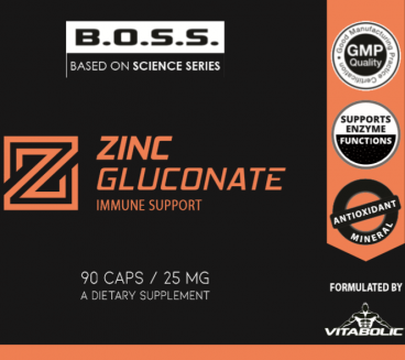 Imagine produs Zinc Gluconate 90 caps