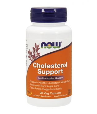 Imagine produs NOW Cholesterol Support 90 Veg Caps